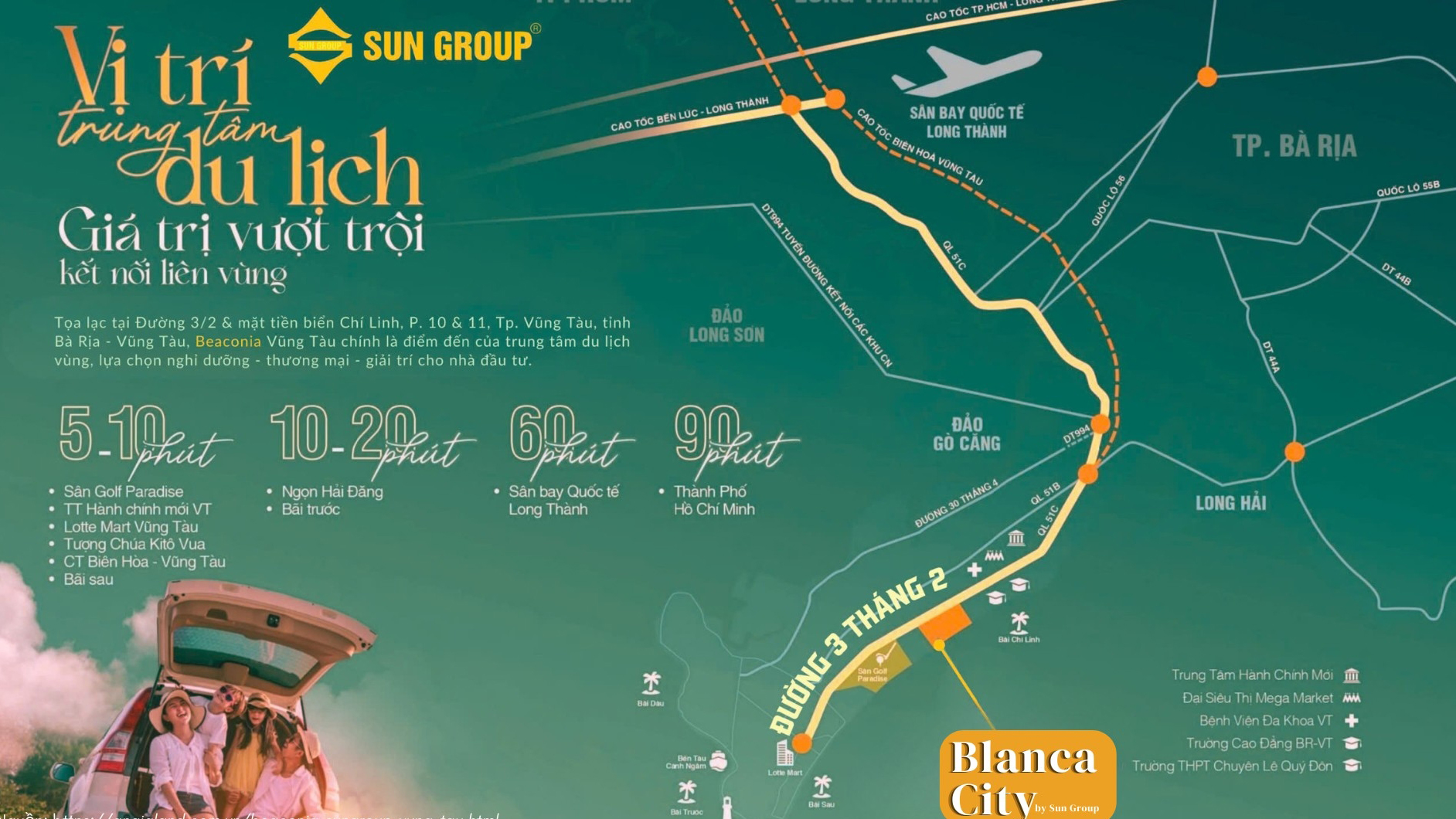 Vị trí dự án Blanca City